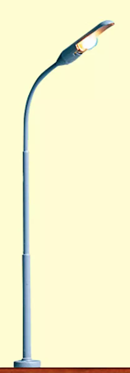 Lampadaire courbe tubulaire à led (hauteur 105 mm)