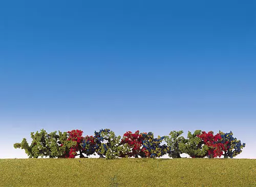 Cayway Miniature Buisson Bandes Autocollantes d’Herbe Statique 5 PCS Modélisme Ferroviaire Haies en Fleurs pour Le Bricolage Architecture Bâtiment Jardin Paysage 