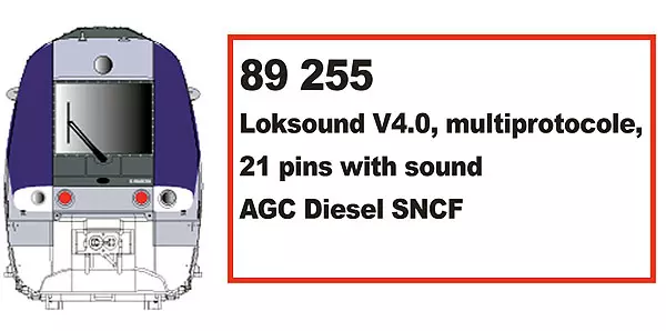 Décodeur digital sound type AGC Diesel