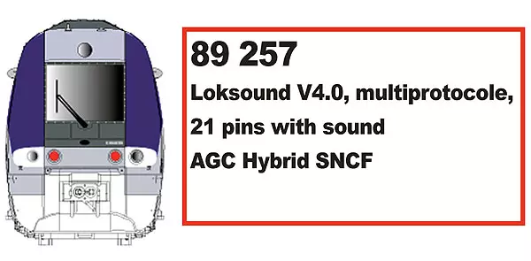 Décodeur digital sound type AGC Bi-Mode