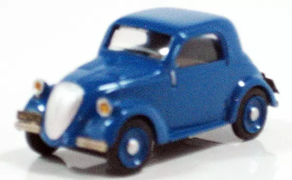 Simca 5 1936-1949 bleue modèle en métal