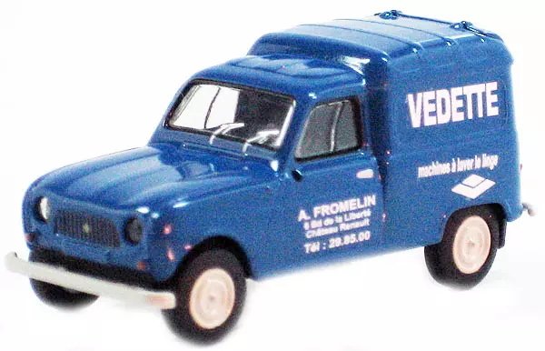 Renault 4 fourgonnette 1961 bleue VEDETTE