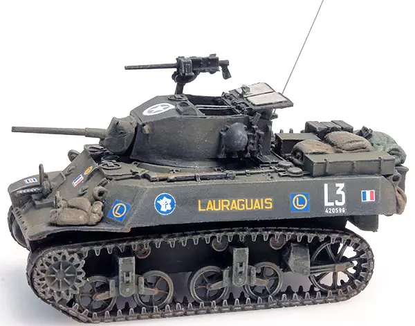 STUART M5A3 "LAURAGUAIS" GTL (Groupement Tactique Langlade)