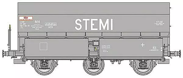 Coffret de 2 wagons coke MH45 "SCRC / STEMI"