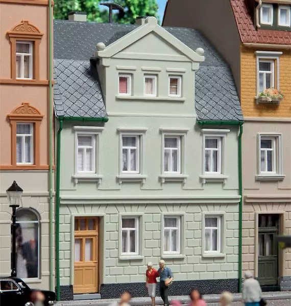 Maison urbaine avec nouvelle façade