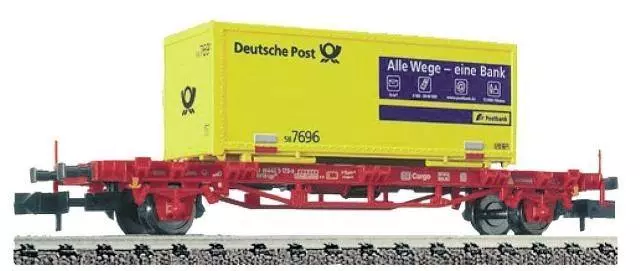 Wagon porte conteneur "Deutsche Post" numéro 587522