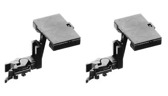 Set of 2 pieces of equipment in short hitch