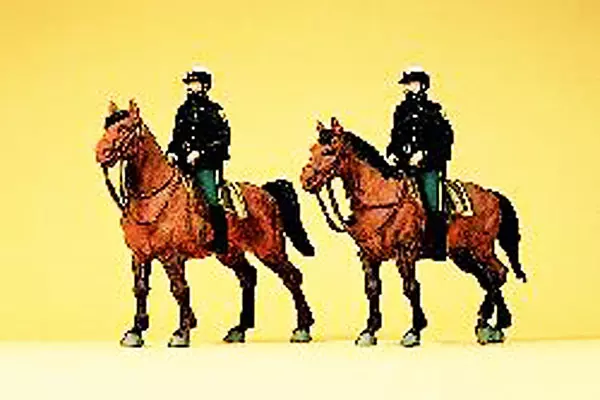 Policers américains à cheval