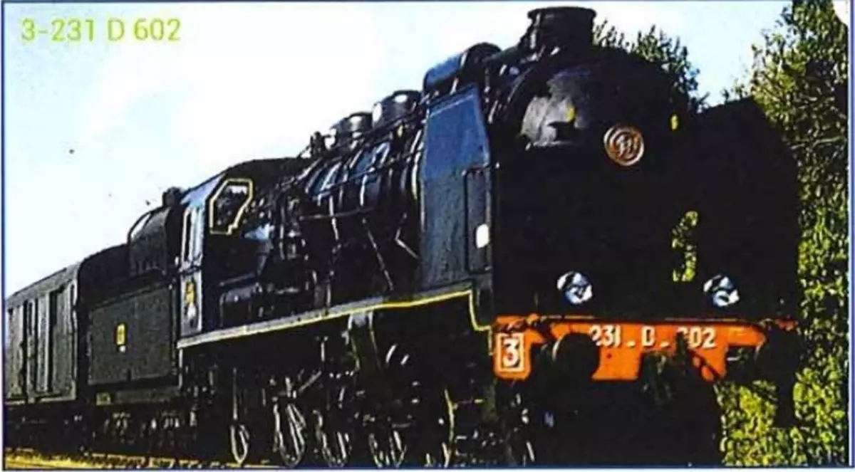 Locomotive à vapeur 231 D563, Sotteville, tender 22 C 128