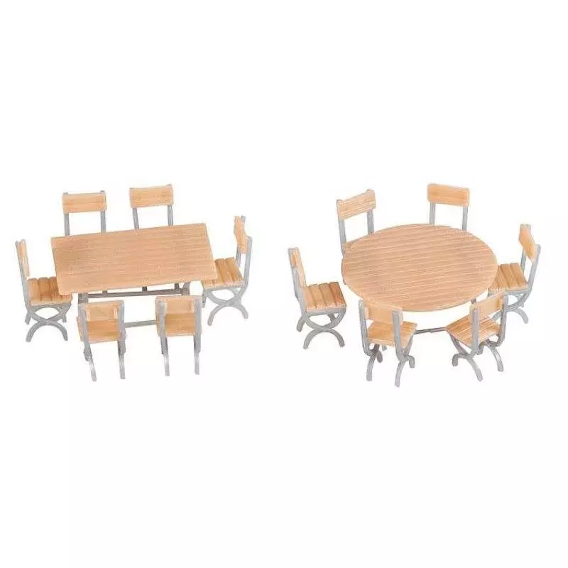 Lot de 2 Tables et 12 chaises