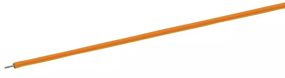 Bobine de fil orange 10m en section 0.7mm²