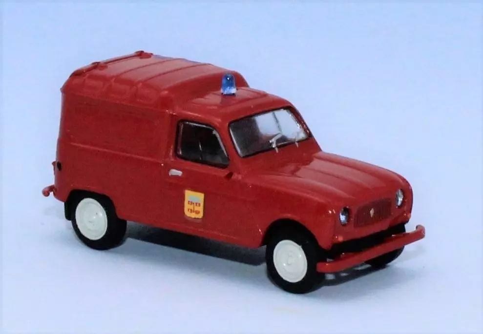 Renault 4 Fourgonnette, pompier de Versailles