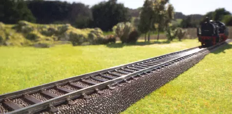 Rail courbe rayon 437.5mm, angle 15°