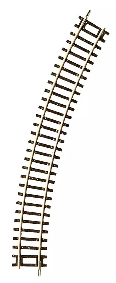 Rail courbe R3 30° 419mm de rayon