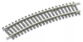 Rail courbe 22.5° 16 au cercle, rayon 371mm, code 100