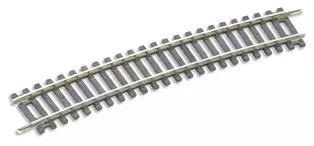Rail courbe 11.5°, 32 au cercle, rayon 859.6mm, code 100