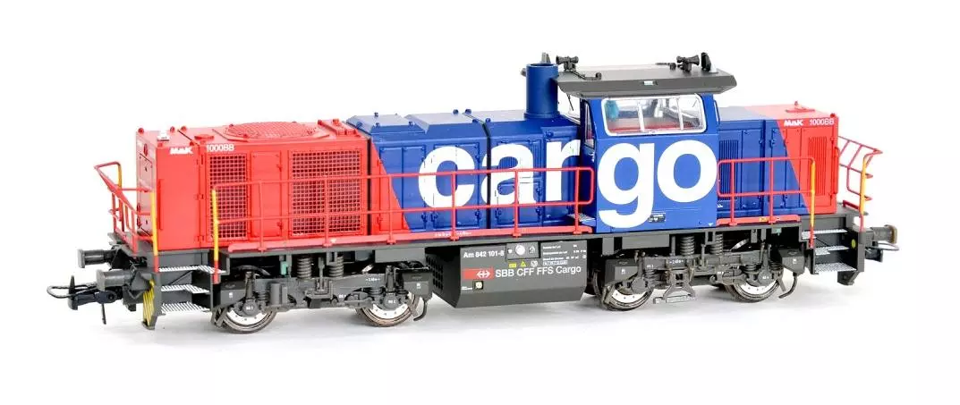 Locomotive Diesel G1000 Euro Cargo Rail - HO 1/87 - Méhano 90252