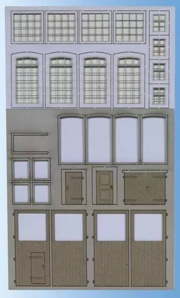 Huisseries : portes et fenêtres - HO 1/87 - Noch 56422