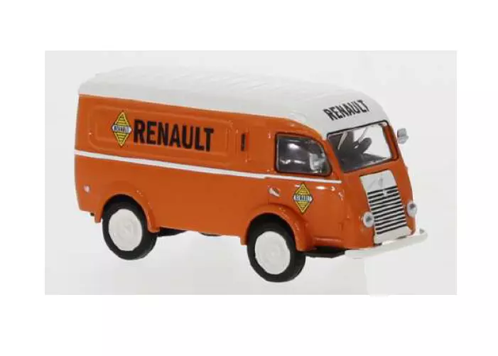 Camionnette Renault Goélette livrée orange SAI 3711 - HO : 1/87 - EP III