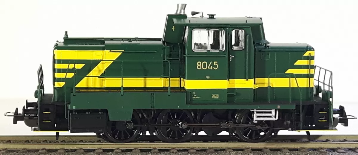 Locomotive Diesel Rh8045 SNCB - HO 1/87 - PIKO 97787