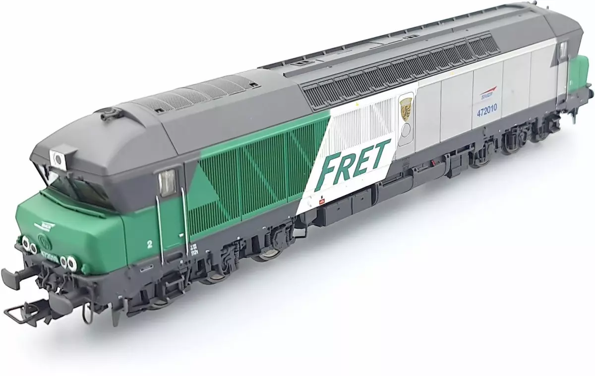 Locomotive Diesel CC 72000 Fret Jouef HJ2602 - HO : 1/87 - SNCF - EP V