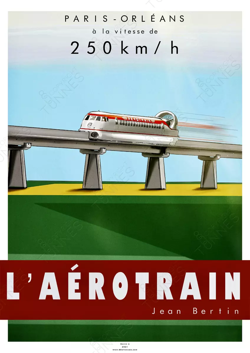 Poster Aérotrain