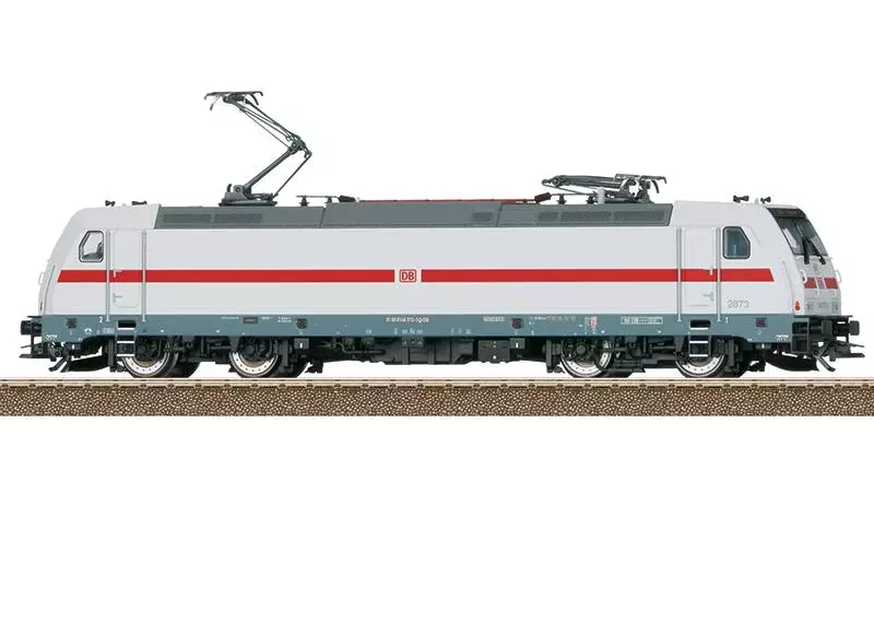 Locomotive électrique série 146.5, gris/rouge TRIX 25449 DB - HO 1/87 - EP VI