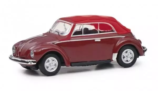 Volkswagen Beetle Cabriolet Rouge - SHUCO 452665908 - HO 1/87
