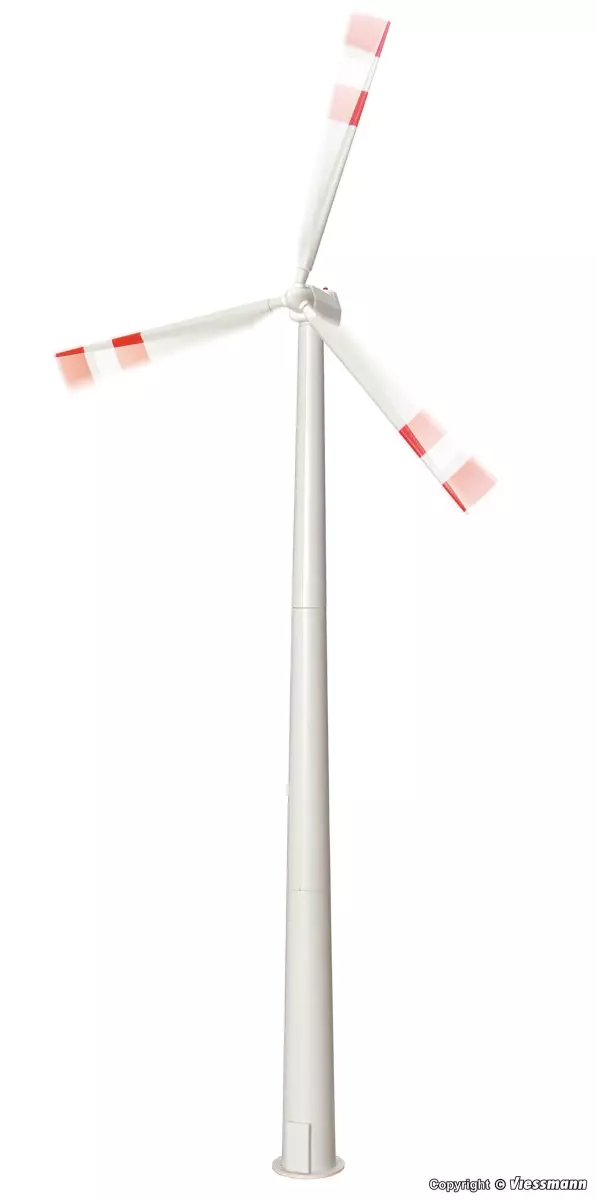 Éolienne à pales tournantes 580 mm avec LED VIESMMANN 1370 - HO 1/87