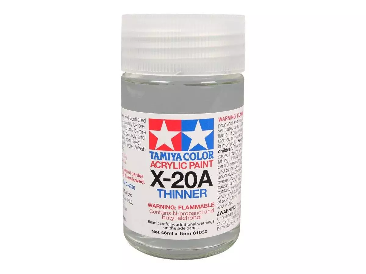 Diluant Acrylique X20A TAMIYA 81030 - 40 mL