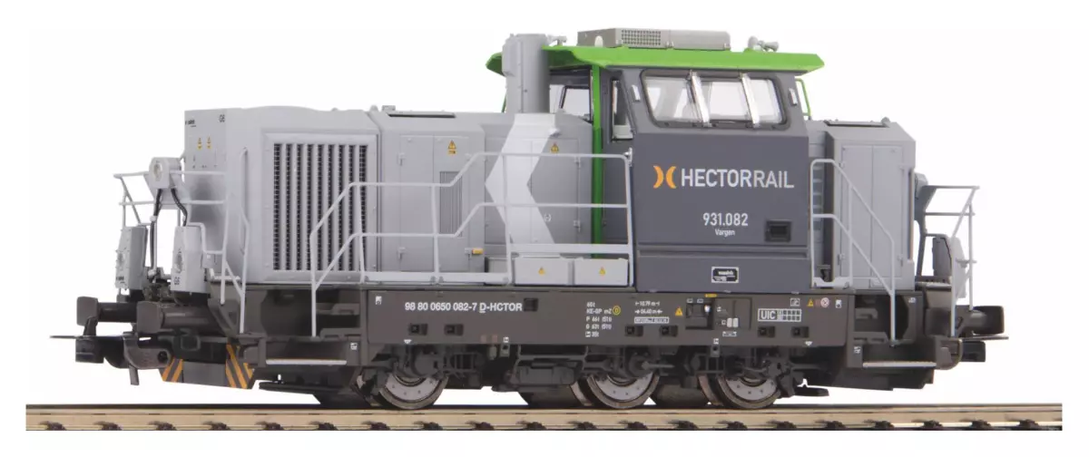 Locomotive Diesel Vossloh G6 Piko 52668 - HO 1/87 - Hector Rail - EP VI