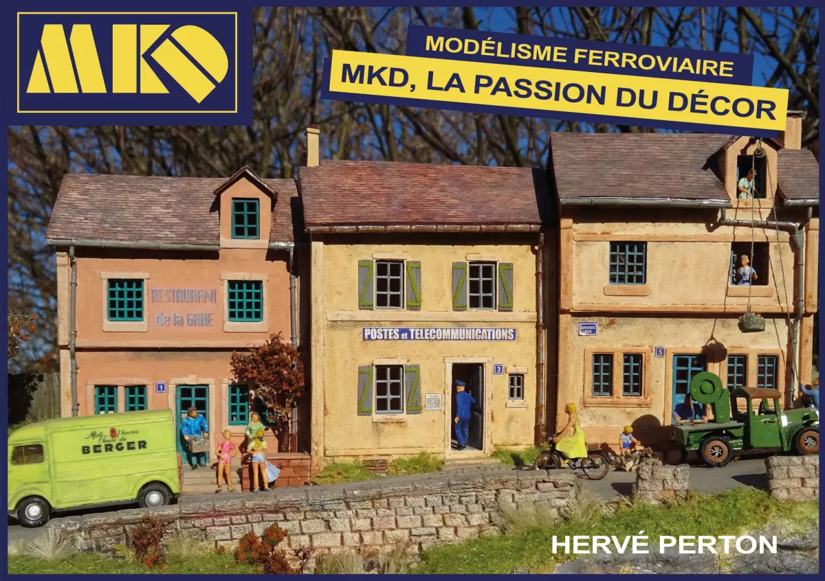 Livre sur la marque MKD - "40 ans de MKD" - 112 pages - réalisé par Hervé Perton