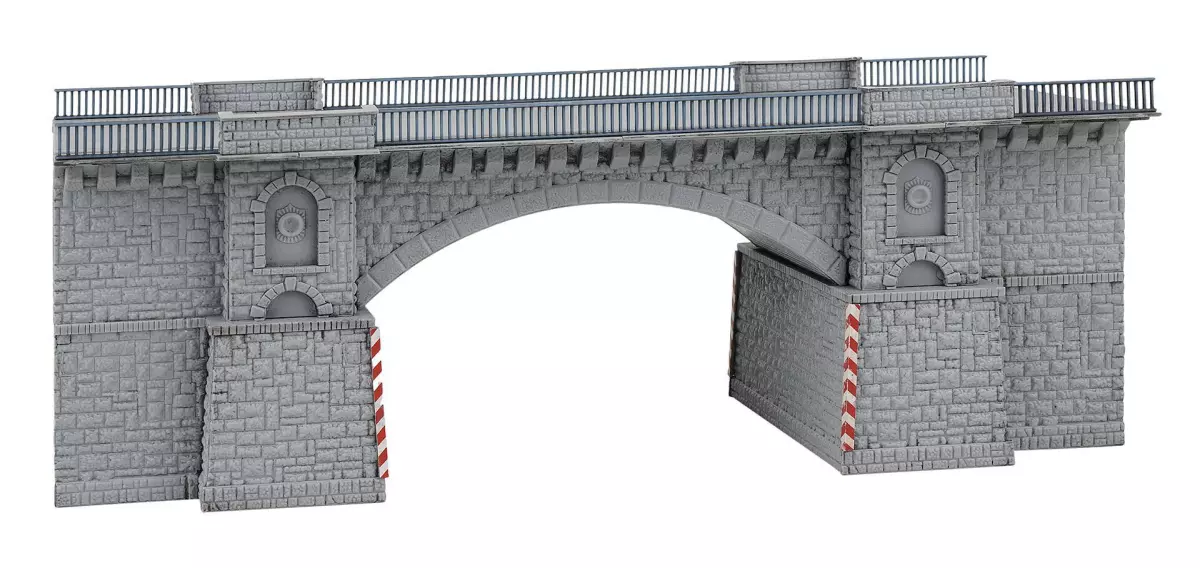 Pont ferroviaire/routier FALLER 191773 - HO 1/87 - EP I - 335x140x125mm