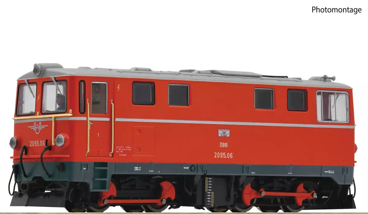 Diesel locomotive 2095-06- OBB
