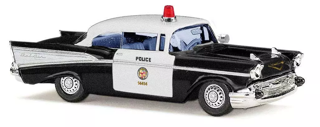 Véhicule Chevrolet Bel Air Police de Los Angeles BUSCH 45019- HO 1/87