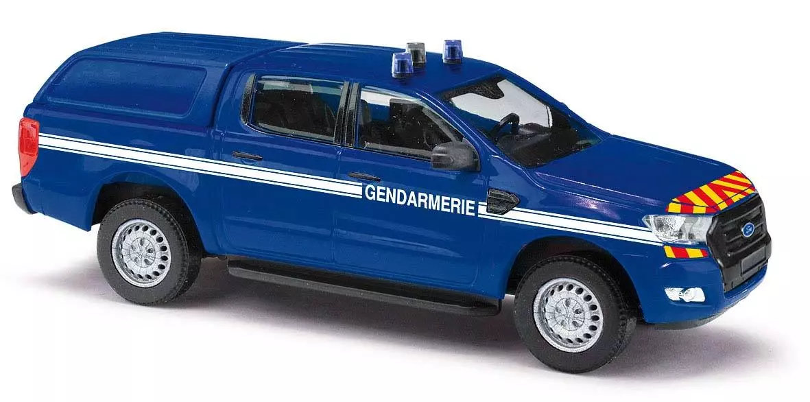 Véhicule Ford Ranger, gendarmerie BUSCH 52826 - HO 1/87