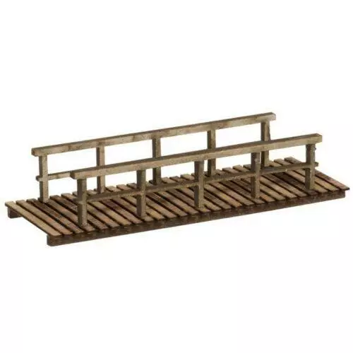 Modélisme Ferroviaire BUE1497 Busch Environnement Passerelle en Bois 
