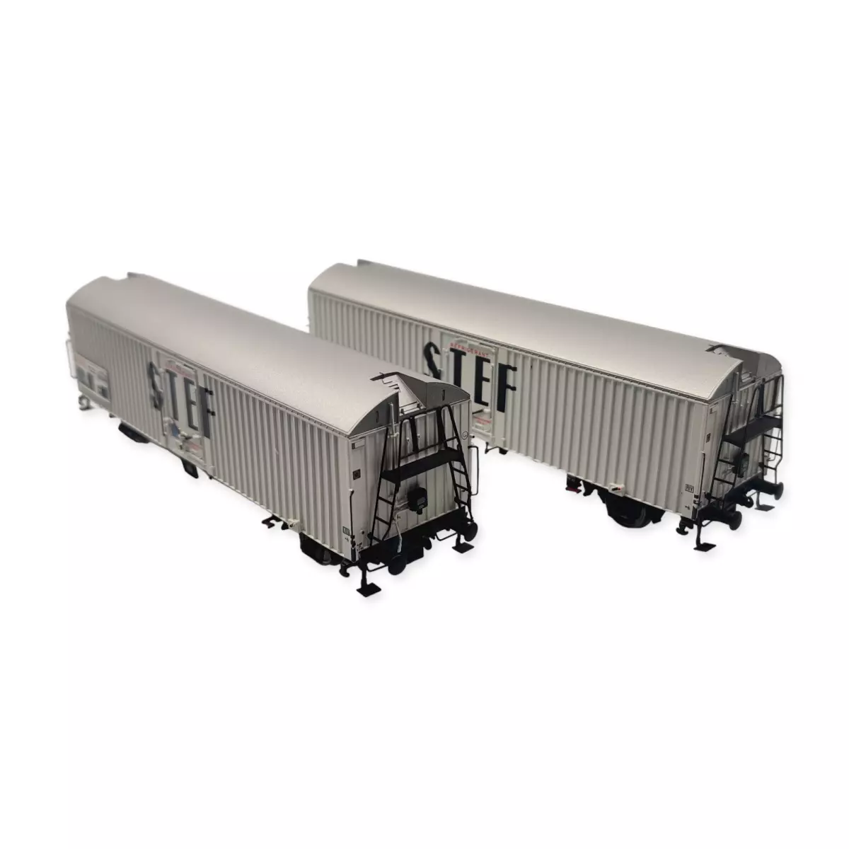 Set 2 wagons réfrigérants STEF Ls Models 30224 - HO 1/87 - SNCF - EP IV