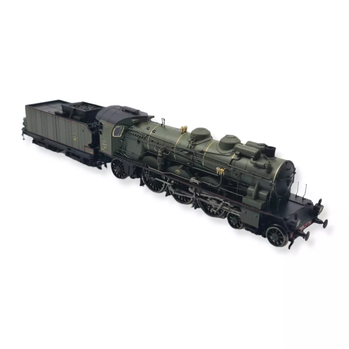Locomotive à vapeur 231 D 154 Verte REE MODELES MB134S  - PLM - HO 1/87 - EP II