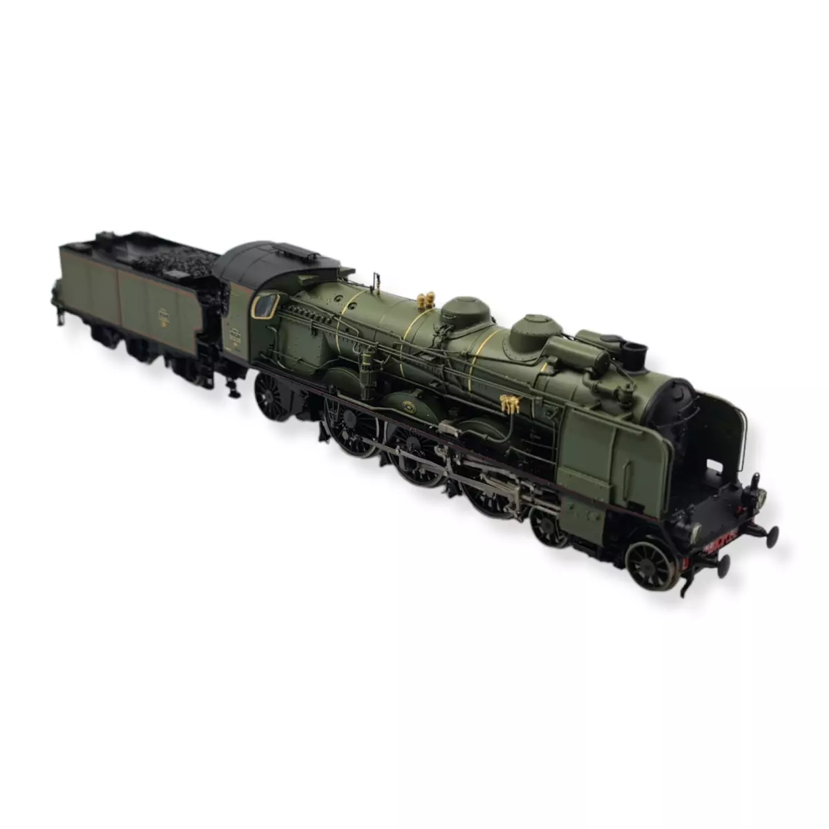Locomotive à vapeur 231 D 229 Verte REE MODELES MB138SAC  - PLM - HO 1/87 - EP II