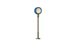 Horloge pour station ferroviaire Brawa 84153 - HO 1/87 - LED - hauteur 50 mm