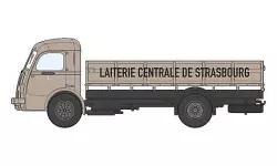 Truck panhard movic sidewalls LAITERIE CENTRALE DE STRASBOURG