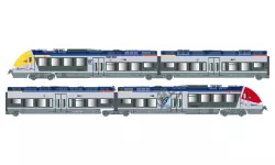 AGC B81777/B81778 Ls Models 10088S - HO 1/87 - SNCF - EP V / VI