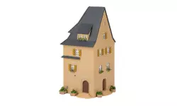 Historic urban house with beige plaster and grey roof Faller 130821 - HO : 1/87 - EP II