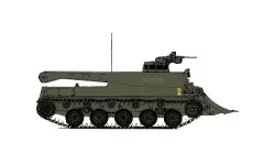 Char AMX 30D Dépanneur 1DB / 6ème Dragons ECS "PORTHOS"  -  Position Route