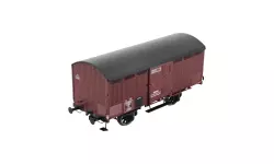 Wagon primeur 10T rouge sideros REE MODELES WB762 - SNCF - HO 1/87 - EP III A