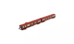 EAD X-4502 railcar and trailer "Marseille" REE MODELS NW169 - SNCF - N 1/160