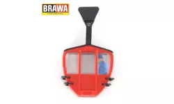 Cabine de téléphérique rouge BRAWA 6281 - HO 1/87
