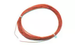 Câble souple 0,5 mm de section, 10 mètre de longueur - couleur orange