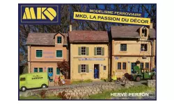 Livre MKD la passion du décor  - "40 ans de MKD" - 112 pages - réalisé par Hervé Perton